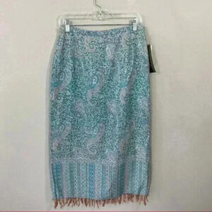NWT Nouveaux paisley skirt
